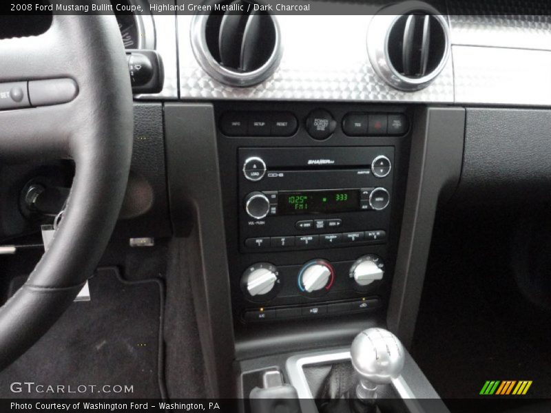 Controls of 2008 Mustang Bullitt Coupe