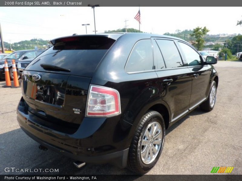 Black / Charcoal 2008 Ford Edge SEL AWD