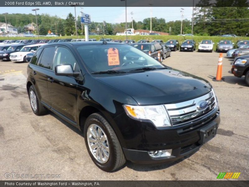 Black / Charcoal 2008 Ford Edge SEL AWD