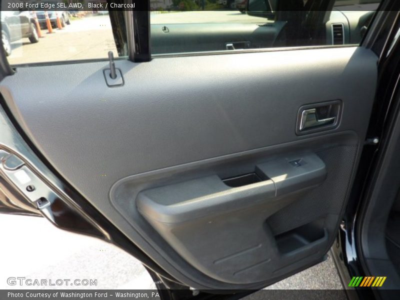 Black / Charcoal 2008 Ford Edge SEL AWD