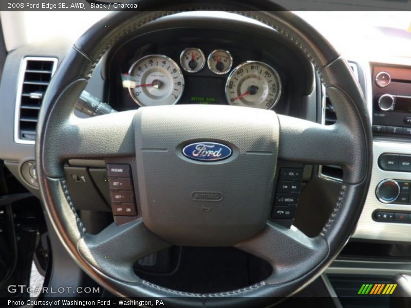 Black / Charcoal 2008 Ford Edge SEL AWD