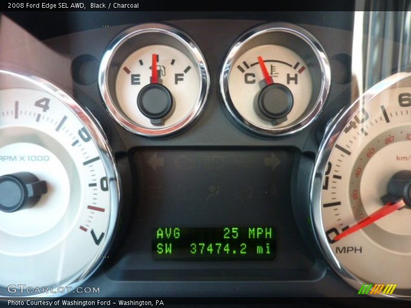 Black / Charcoal 2008 Ford Edge SEL AWD