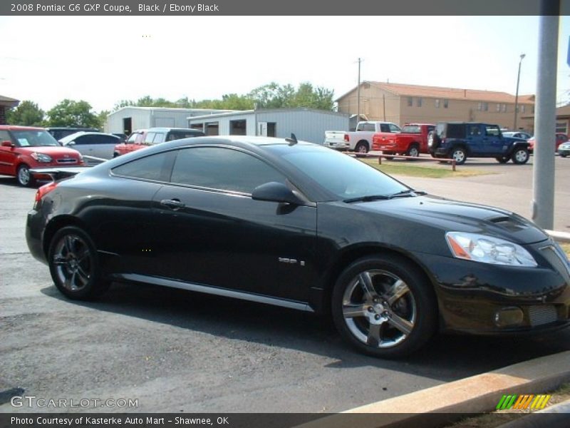 Black / Ebony Black 2008 Pontiac G6 GXP Coupe