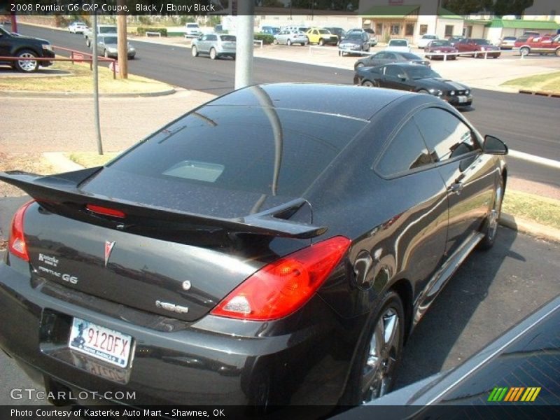 Black / Ebony Black 2008 Pontiac G6 GXP Coupe