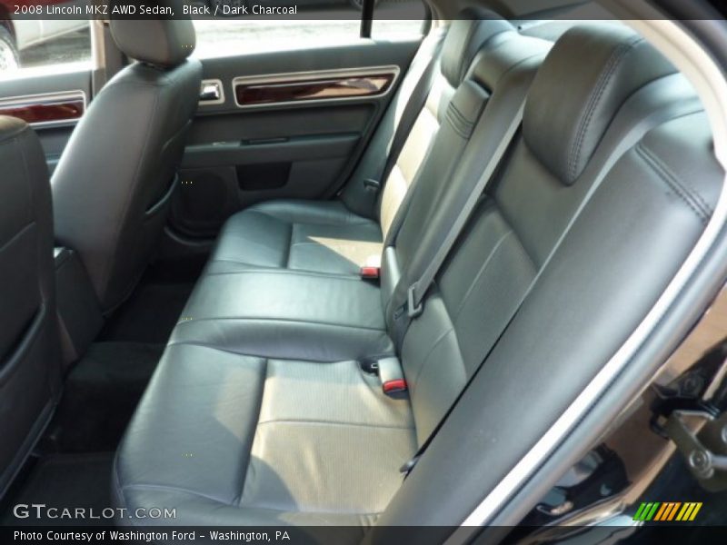 Black / Dark Charcoal 2008 Lincoln MKZ AWD Sedan
