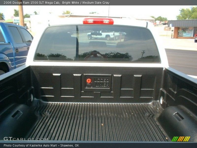 Bright White / Medium Slate Gray 2006 Dodge Ram 1500 SLT Mega Cab