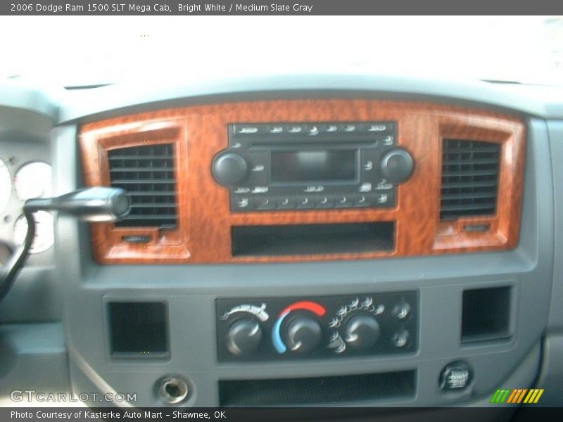 Bright White / Medium Slate Gray 2006 Dodge Ram 1500 SLT Mega Cab