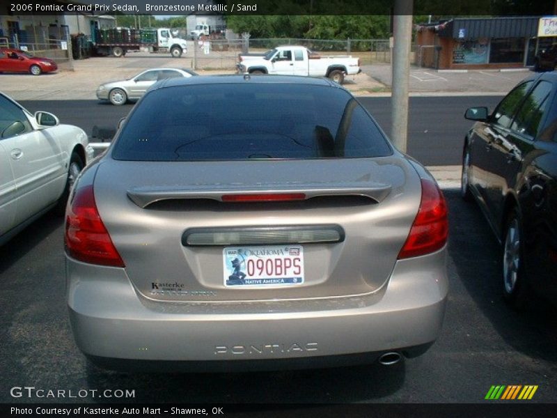 Bronzestone Metallic / Sand 2006 Pontiac Grand Prix Sedan