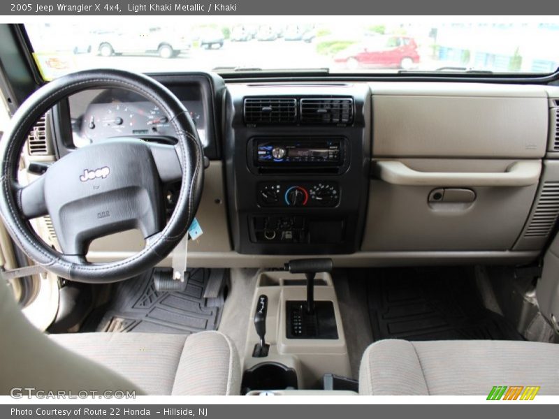 Light Khaki Metallic / Khaki 2005 Jeep Wrangler X 4x4
