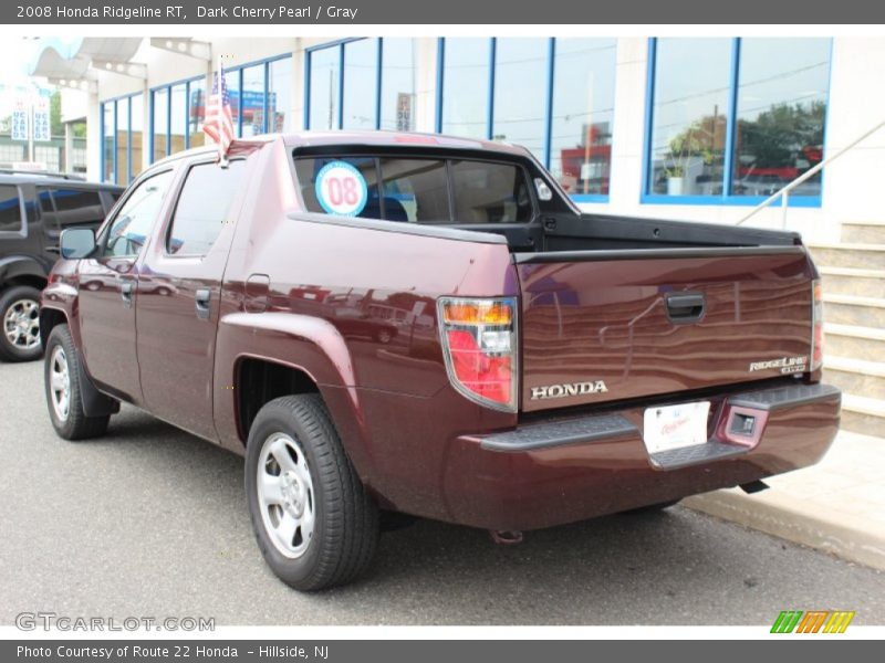 Dark Cherry Pearl / Gray 2008 Honda Ridgeline RT