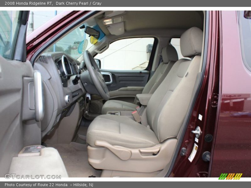 Dark Cherry Pearl / Gray 2008 Honda Ridgeline RT