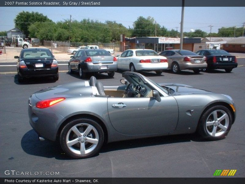 Sly Gray / Steel/Sand 2007 Pontiac Solstice Roadster
