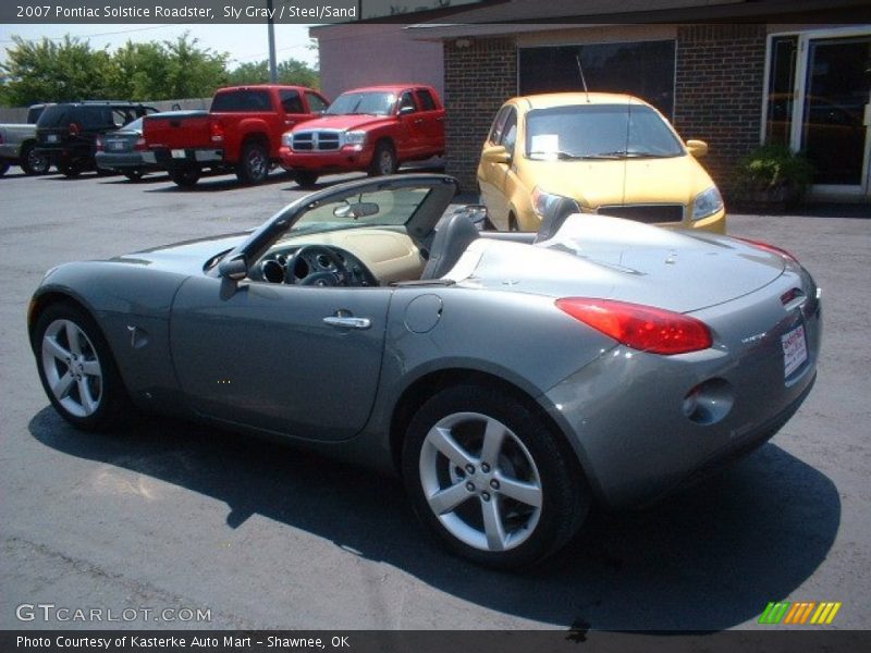 Sly Gray / Steel/Sand 2007 Pontiac Solstice Roadster