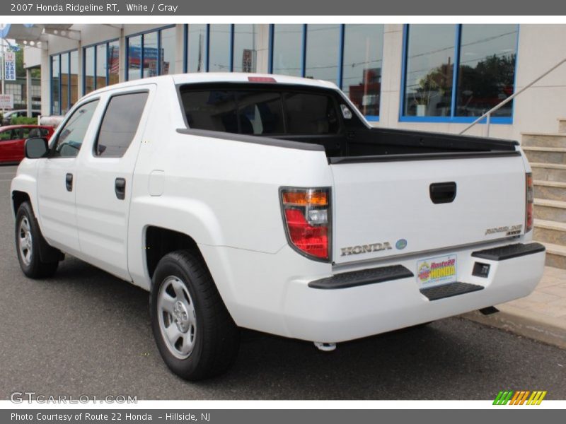 White / Gray 2007 Honda Ridgeline RT