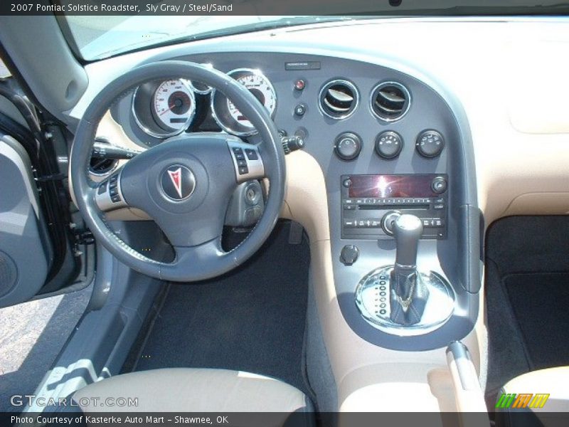 Sly Gray / Steel/Sand 2007 Pontiac Solstice Roadster