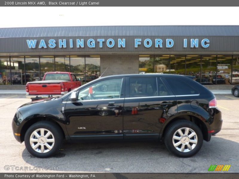 Black Clearcoat / Light Camel 2008 Lincoln MKX AWD