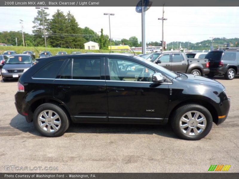 Black Clearcoat / Light Camel 2008 Lincoln MKX AWD