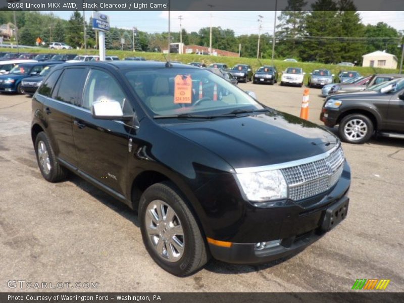 Black Clearcoat / Light Camel 2008 Lincoln MKX AWD