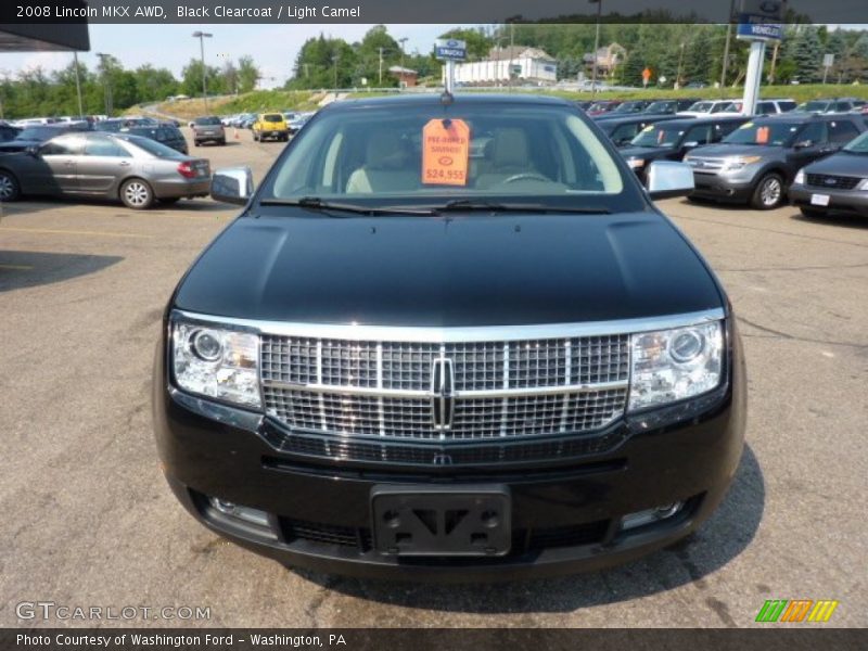 Black Clearcoat / Light Camel 2008 Lincoln MKX AWD