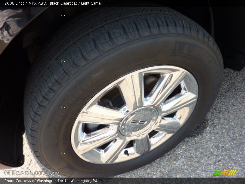 Black Clearcoat / Light Camel 2008 Lincoln MKX AWD