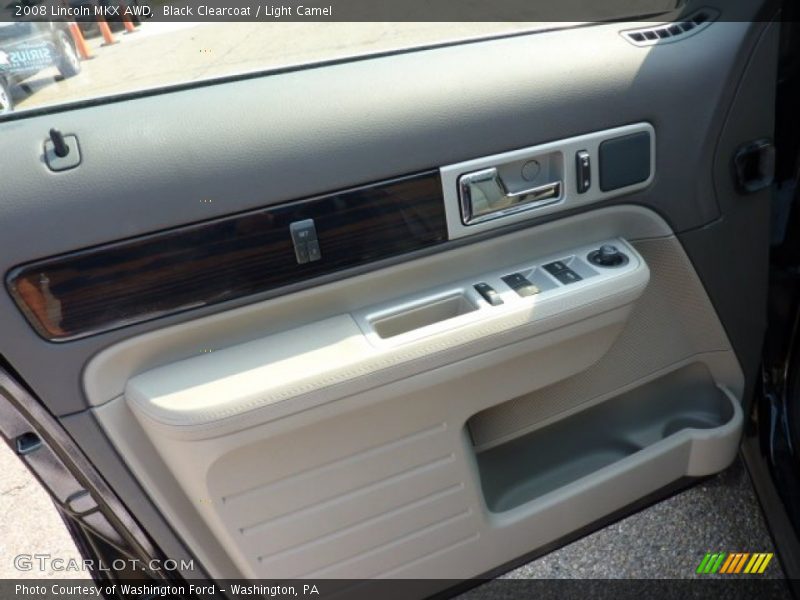 Black Clearcoat / Light Camel 2008 Lincoln MKX AWD