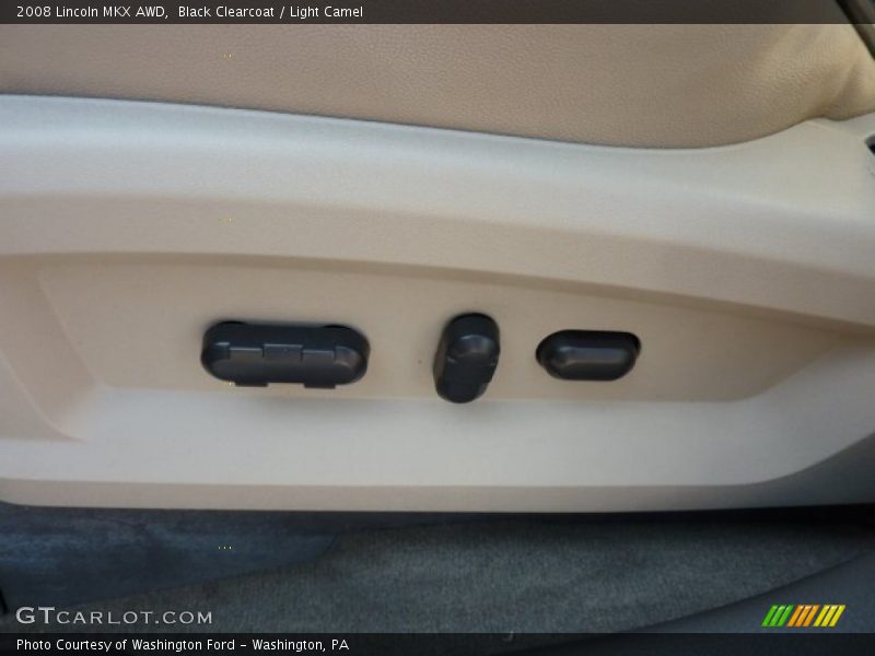 Black Clearcoat / Light Camel 2008 Lincoln MKX AWD