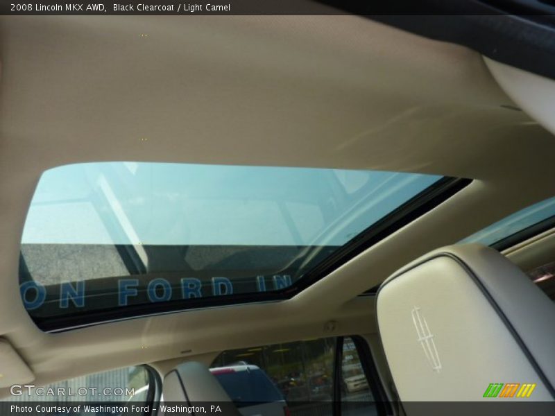 Black Clearcoat / Light Camel 2008 Lincoln MKX AWD