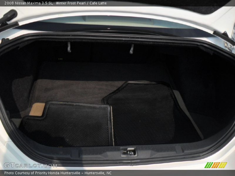 Winter Frost Pearl / Cafe Latte 2008 Nissan Maxima 3.5 SL