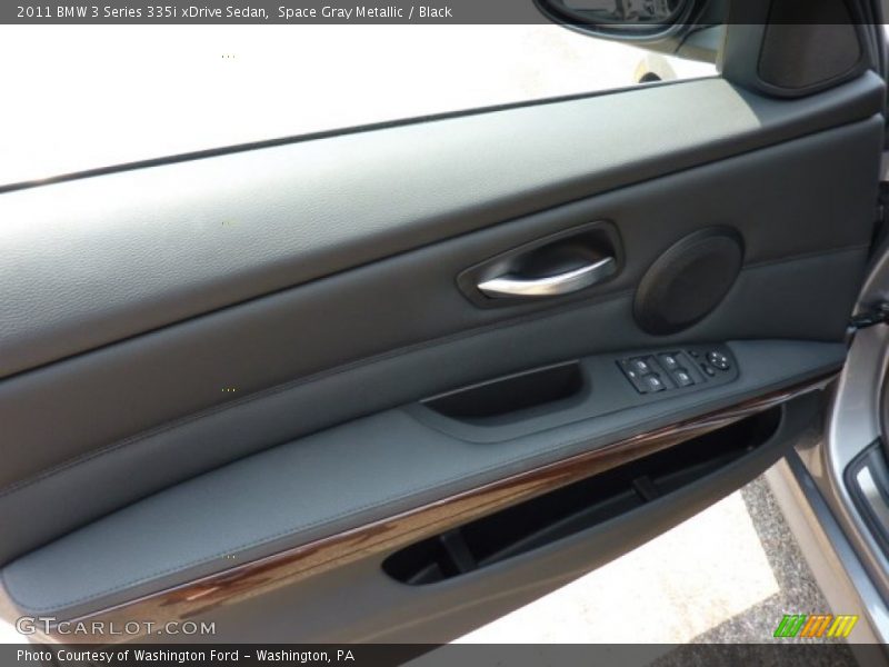Space Gray Metallic / Black 2011 BMW 3 Series 335i xDrive Sedan