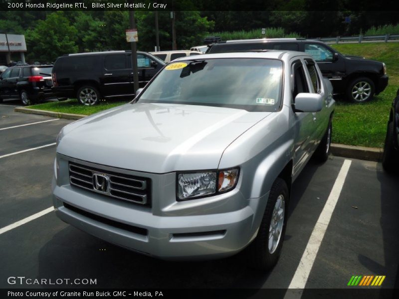 Billet Silver Metallic / Gray 2006 Honda Ridgeline RTL