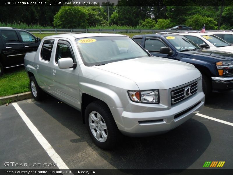Billet Silver Metallic / Gray 2006 Honda Ridgeline RTL