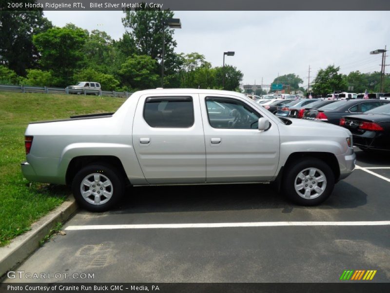 Billet Silver Metallic / Gray 2006 Honda Ridgeline RTL