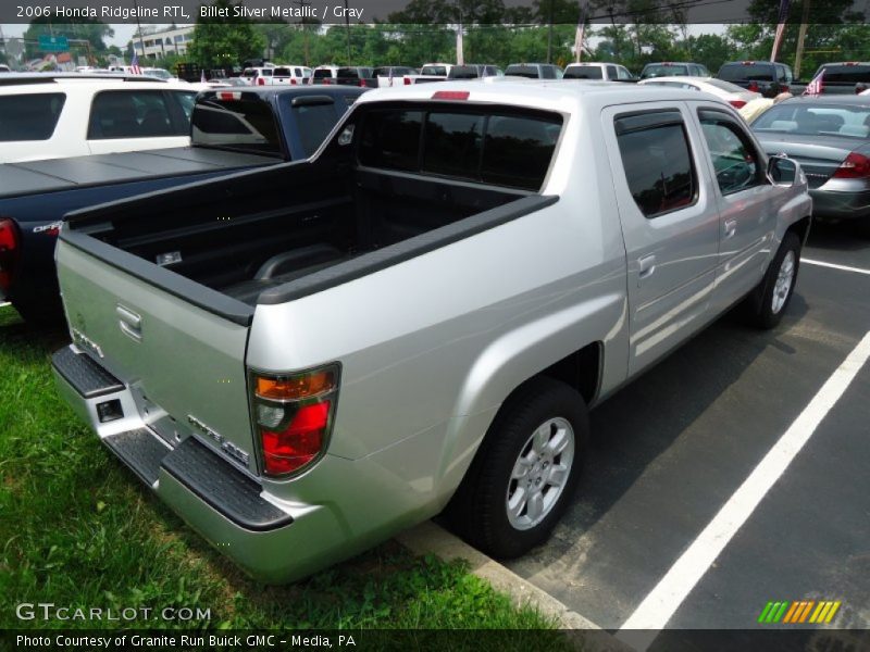 Billet Silver Metallic / Gray 2006 Honda Ridgeline RTL