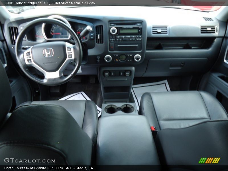 Billet Silver Metallic / Gray 2006 Honda Ridgeline RTL