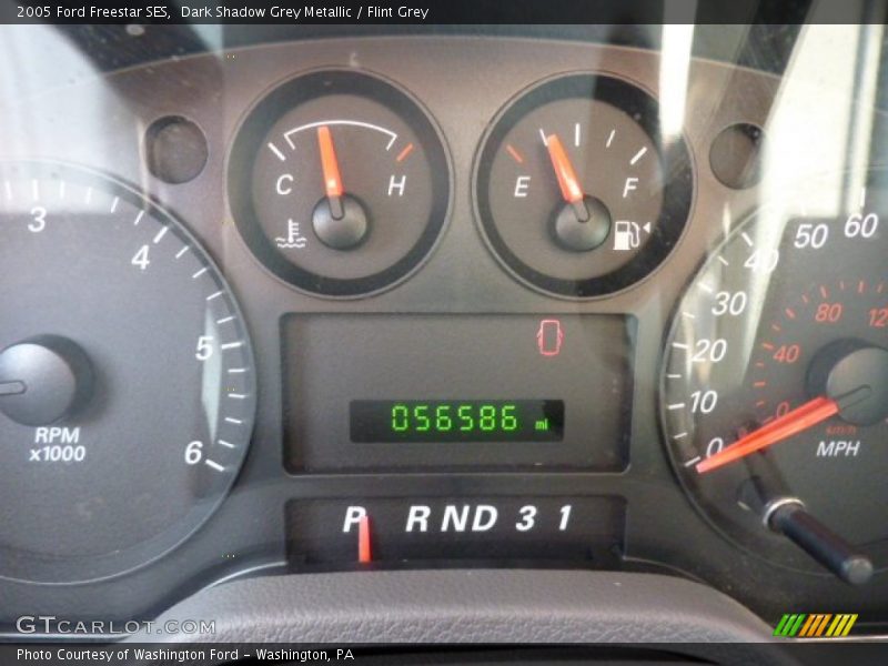 Dark Shadow Grey Metallic / Flint Grey 2005 Ford Freestar SES