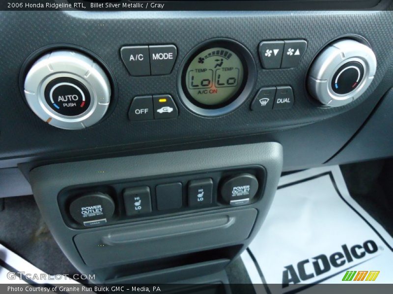 Billet Silver Metallic / Gray 2006 Honda Ridgeline RTL