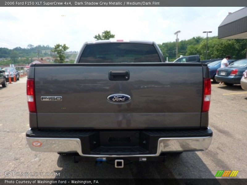 Dark Shadow Grey Metallic / Medium/Dark Flint 2006 Ford F150 XLT SuperCrew 4x4