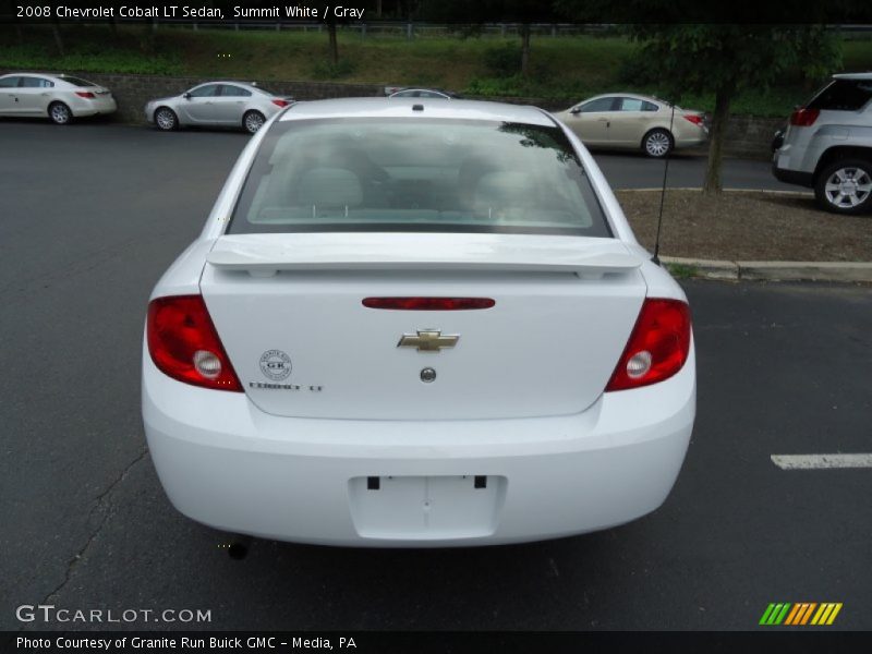 Summit White / Gray 2008 Chevrolet Cobalt LT Sedan
