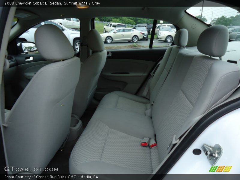 Summit White / Gray 2008 Chevrolet Cobalt LT Sedan