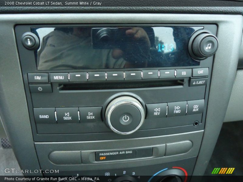 Summit White / Gray 2008 Chevrolet Cobalt LT Sedan