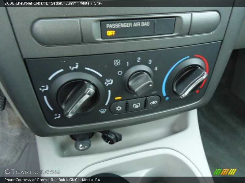 Summit White / Gray 2008 Chevrolet Cobalt LT Sedan