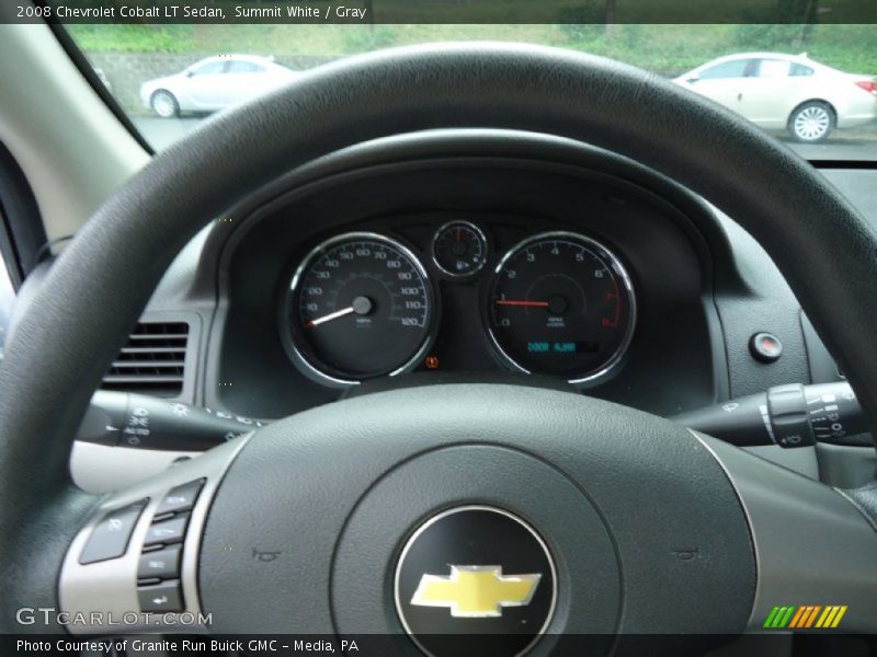 Summit White / Gray 2008 Chevrolet Cobalt LT Sedan
