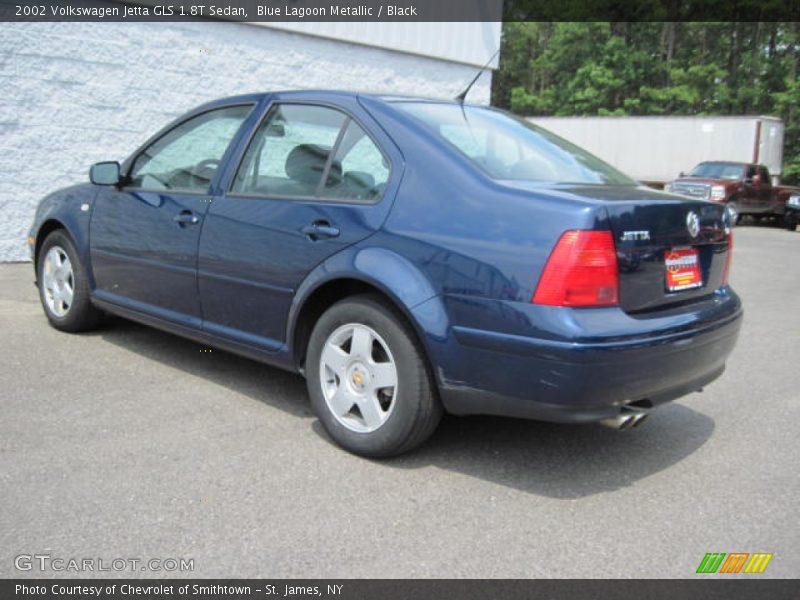 Blue Lagoon Metallic / Black 2002 Volkswagen Jetta GLS 1.8T Sedan