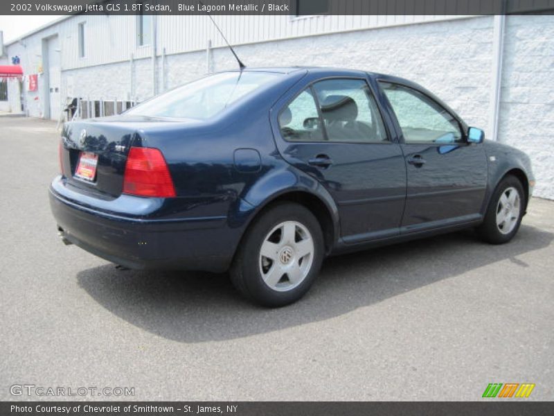 Blue Lagoon Metallic / Black 2002 Volkswagen Jetta GLS 1.8T Sedan