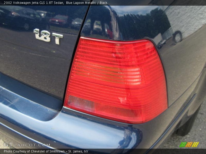 Blue Lagoon Metallic / Black 2002 Volkswagen Jetta GLS 1.8T Sedan