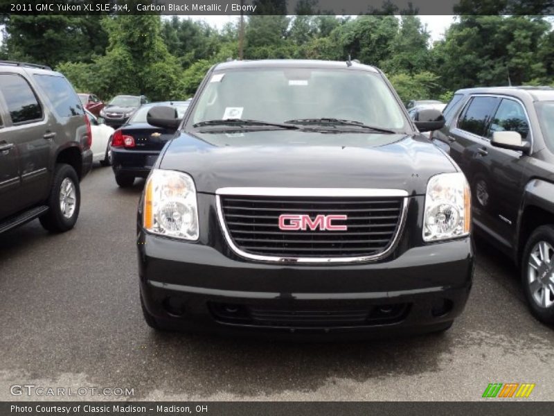 Carbon Black Metallic / Ebony 2011 GMC Yukon XL SLE 4x4