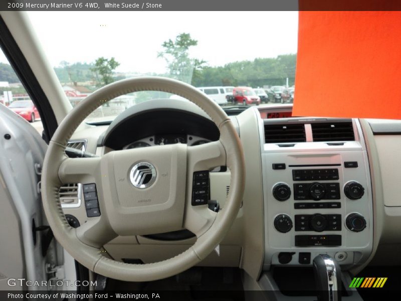 White Suede / Stone 2009 Mercury Mariner V6 4WD