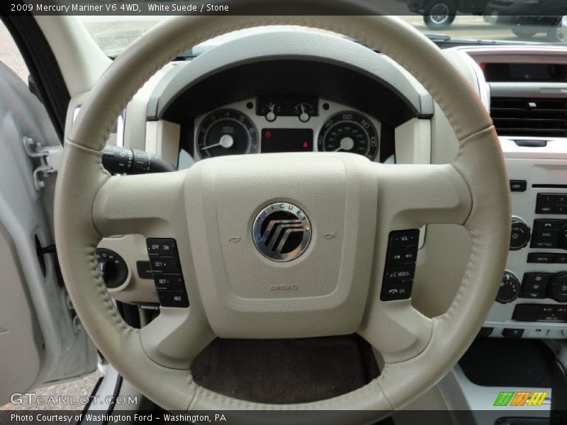 2009 Mariner V6 4WD Steering Wheel