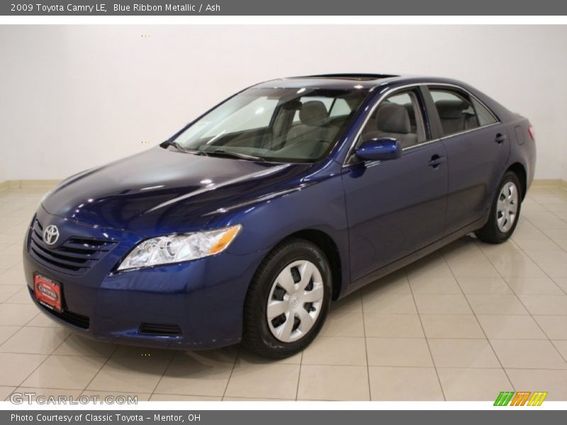 Blue Ribbon Metallic / Ash 2009 Toyota Camry LE