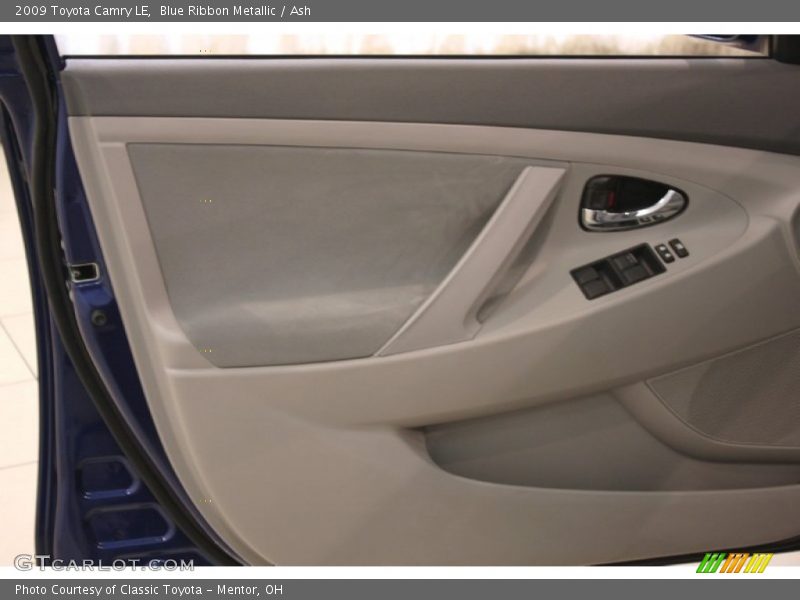 Blue Ribbon Metallic / Ash 2009 Toyota Camry LE